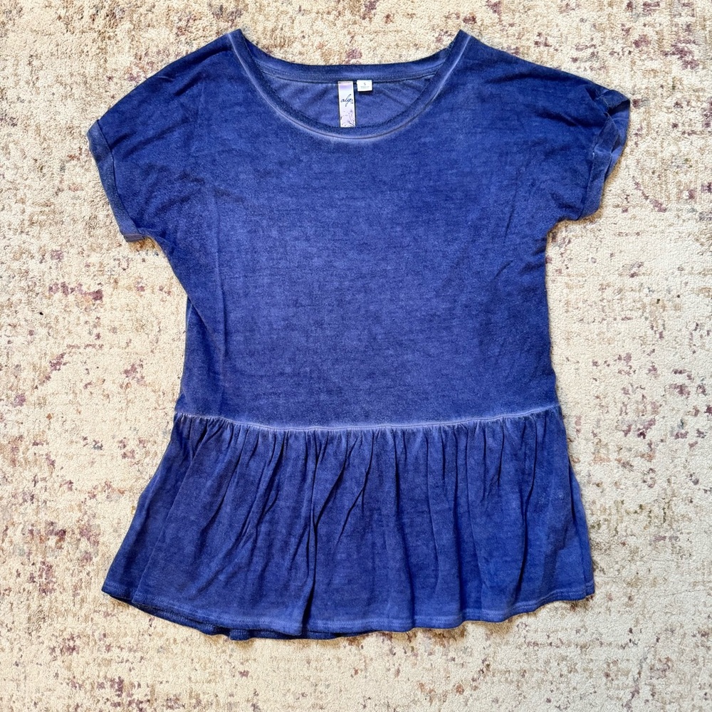 Francesca’s Alya Peplum T-shirt